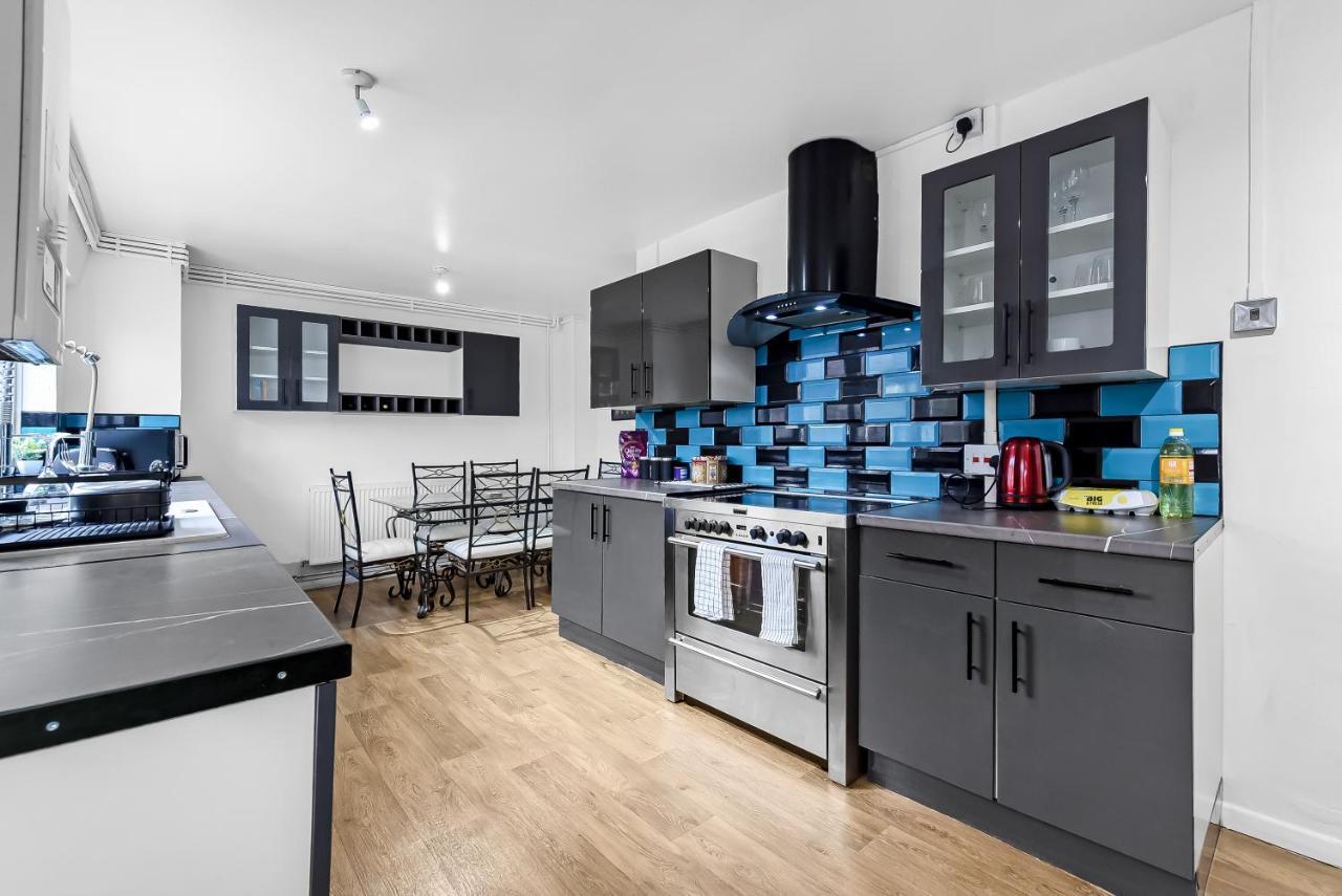 Stylish Excel 3 Bedroom Flat 伦敦 外观 照片